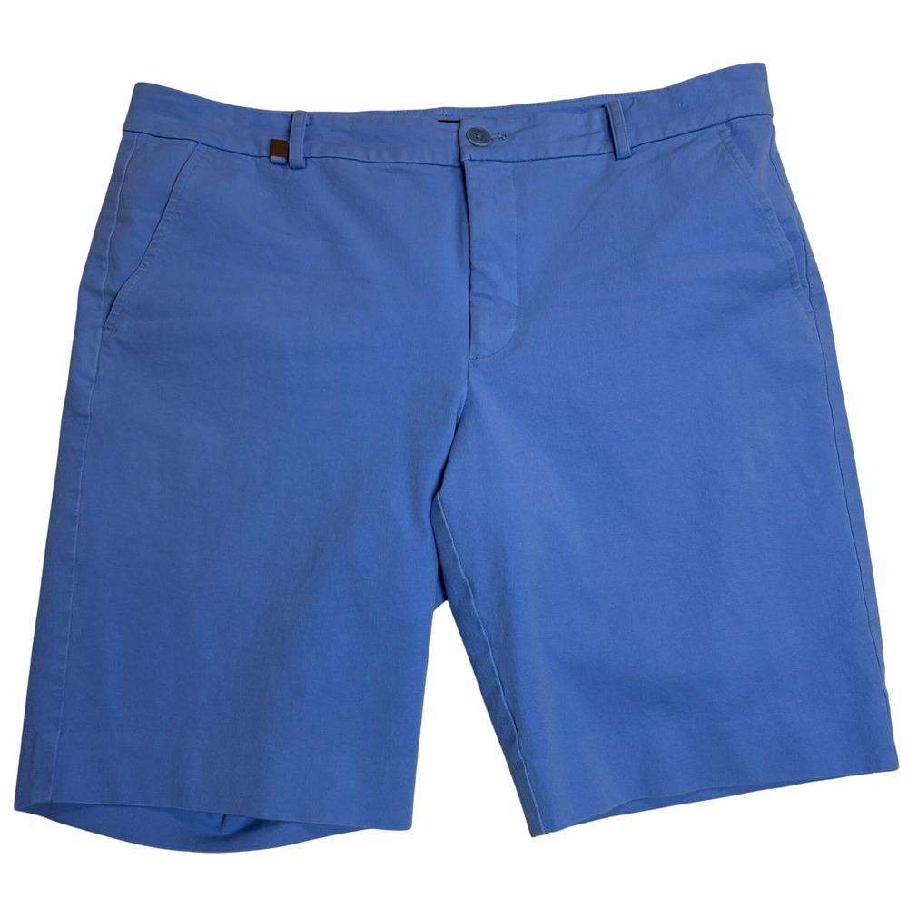 Lauren Ralph Lauren Chino Shorts Women's Blue Excellent Stretch Cotton 12